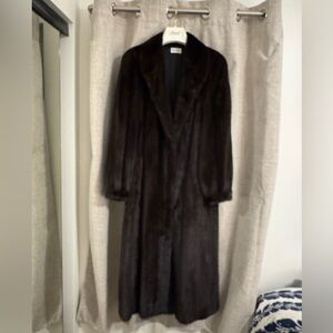 Vintage Full Length Mink Fur Coat, West German Finest Quality (Neiman Marcus)